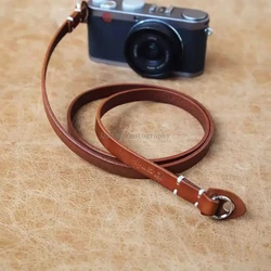 Retro Literary Genuine Camera Neck Shoulder Strap Lanyard Cowhide Digital SLR Micro Single Accessory 어깨 스트랩