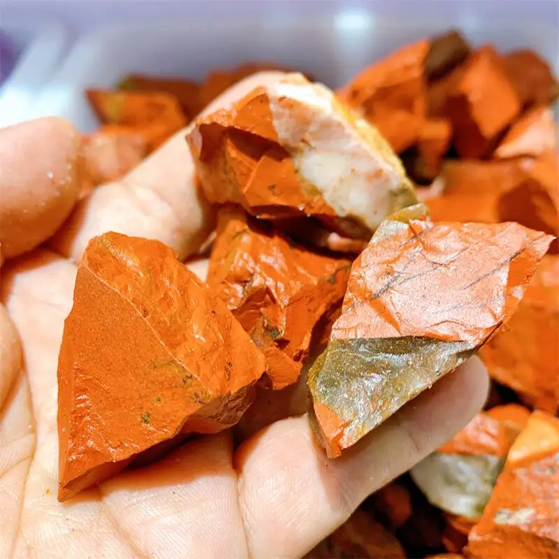 

1kg Natural Raw Red Jasper Combo Bulk Wholesale Crystal Points Chunks Healing Crystals Landscaping Feng Shui Fish Tank Decor