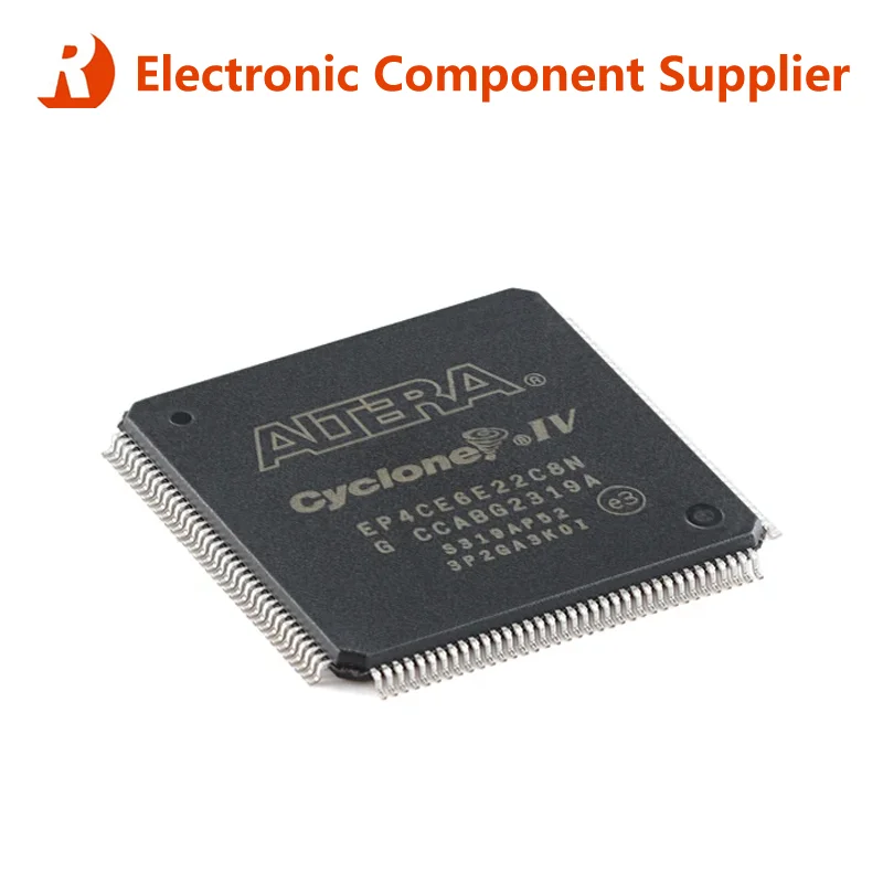 5Pcs EP4CE6E22C8N PQFP-144 EP4CE6 EP4CE6E22 PQFP144 100% Brand New Original Programmable Logic Chip FPGA Integrated Circuit