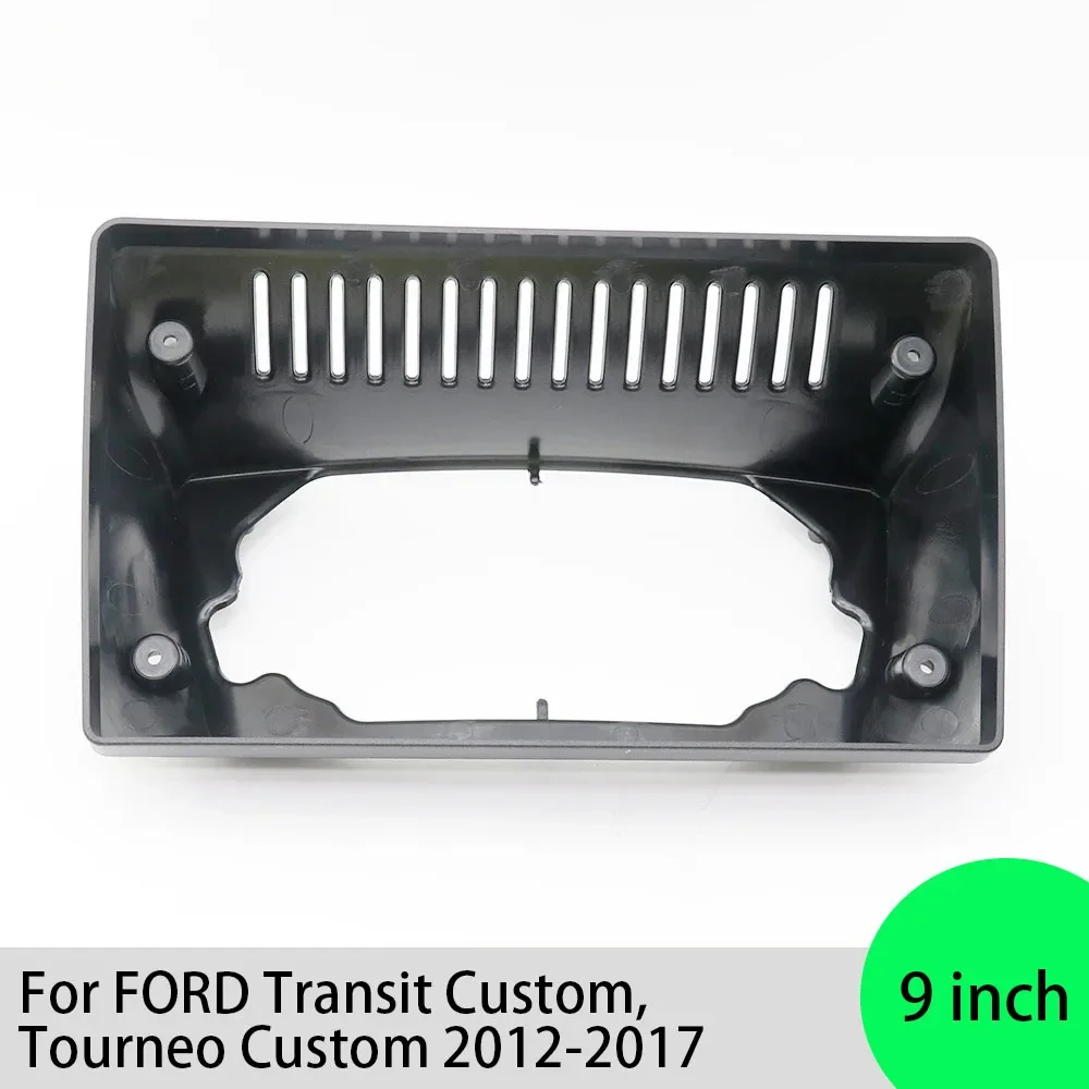 

Для FORD Transit Custom, Tourneo Custom 2012-2017 9-дюймовая Автомобильная панель радиоприемника, панель приборной панели, лицевая консоль, адаптер ободка