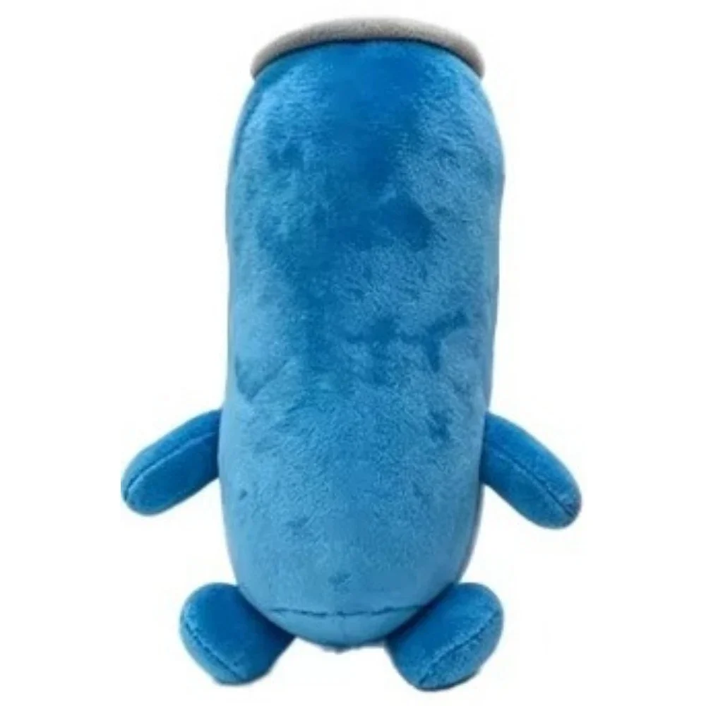 New Simulation White Energy Drink Can Shaped Plush Toy Zero Sugar Theme Soft Stuffed Doll Desktop Ornament Holiday Gift For Fans