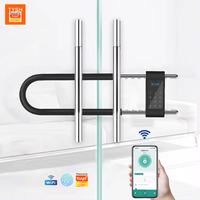 TYSH U-shaped Fingerprint Lock Tuya App Bluetooth Unlock Smart USB Charging Door Bicycle Motorcycle Lock Glass Door Lock ﻿