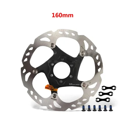 Imagen 2 del producto SHIMANO Deore XT SM RT86 Rotor de freno de disco 6 pernos tecnología de punto de hielo disco de freno MTB bicicletas de montaña disco RT86 160MM 180MM 203MM