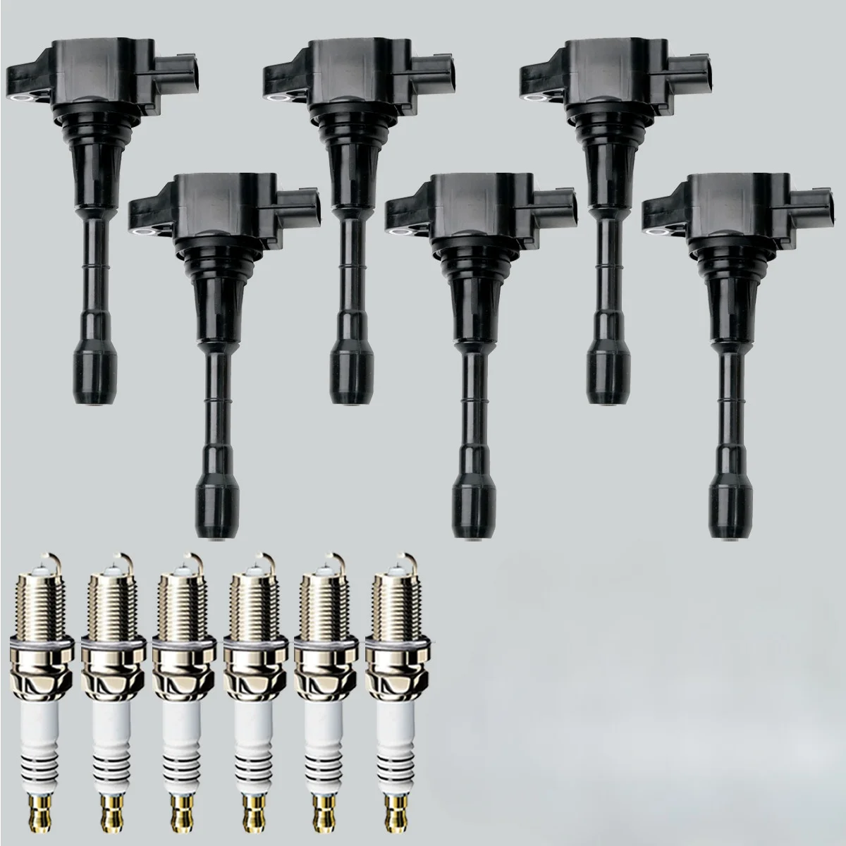 

6PCS Ignition Coil & 6PCS Iridium Spark Plug For Nissan Murano Maxima V6 3.5L UF550