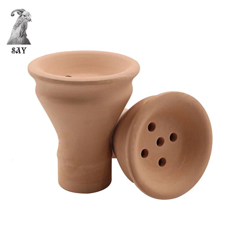 Hookah Clay Ceramic Tobacco Bowl Phunnel Shisha Chicha Head Smoking Boquillas Cachimbas Narguile Oblaco Accessories Tool Sheesha