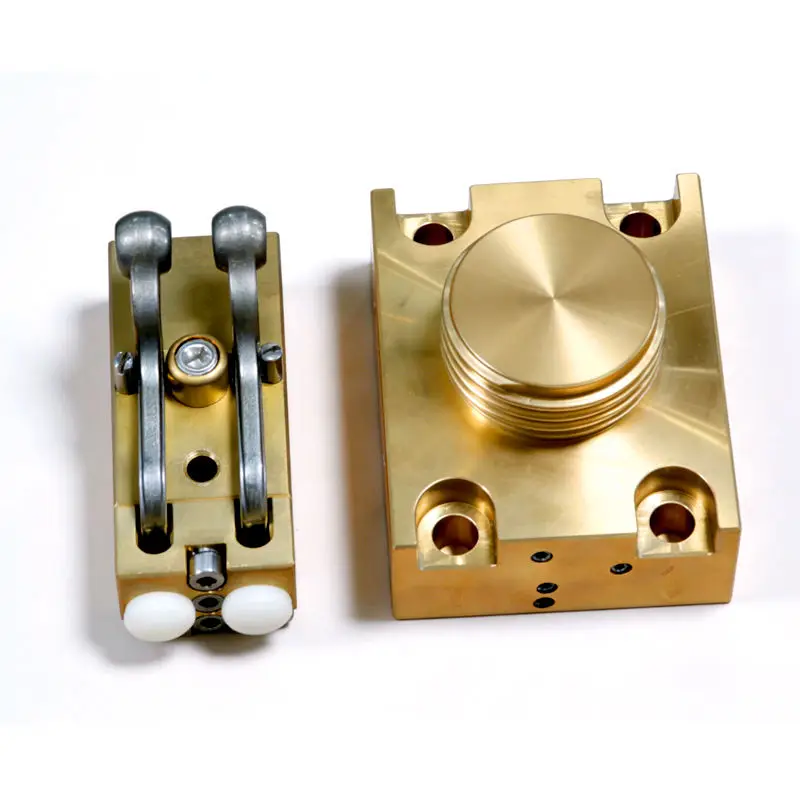 High Accuracy Cnc Machining Part Custom S7 4041 D2 Steel Brass Material Lever Cylinder Mechanical Components Fabrication Service