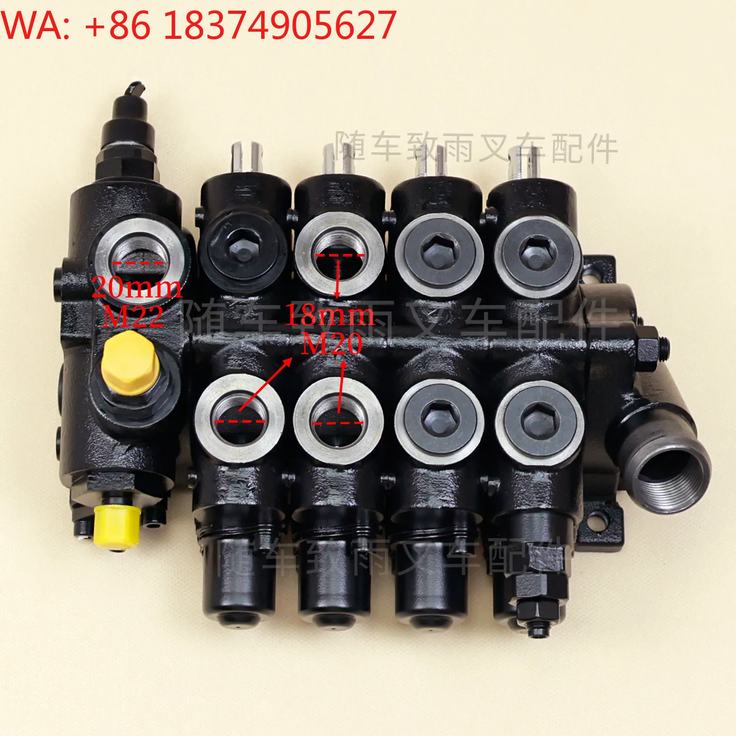 Forklift four-way multi way valve CDB3-F15N3-04a/3T reversing valve