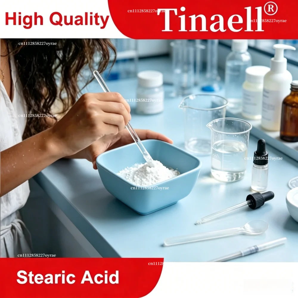 Hot Supply Stearic Acid Cosmetic Ingredient Cosmetics Raw Material Skincare Moisturizing