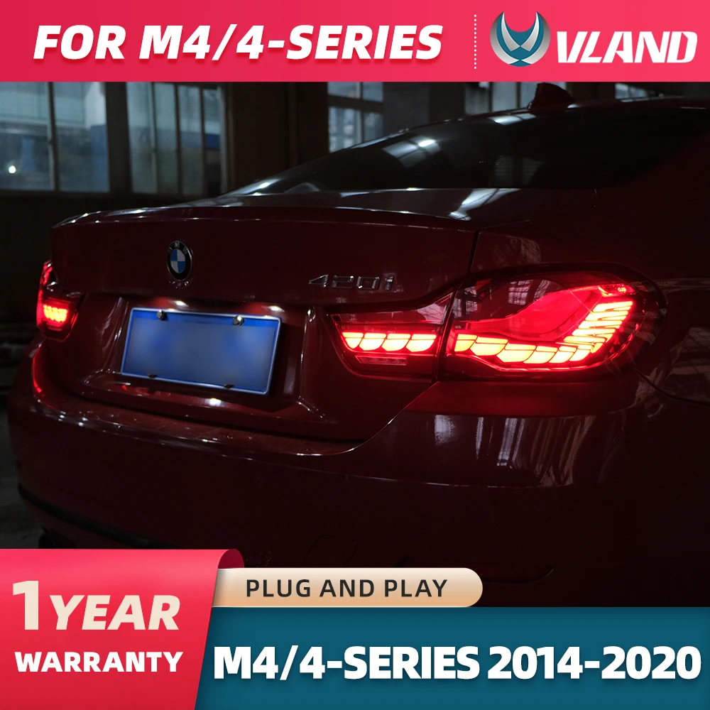 Vland 14-20 BMW 4シリーズ F32 F33 F36 M4 F82 F83 フルLEDテール