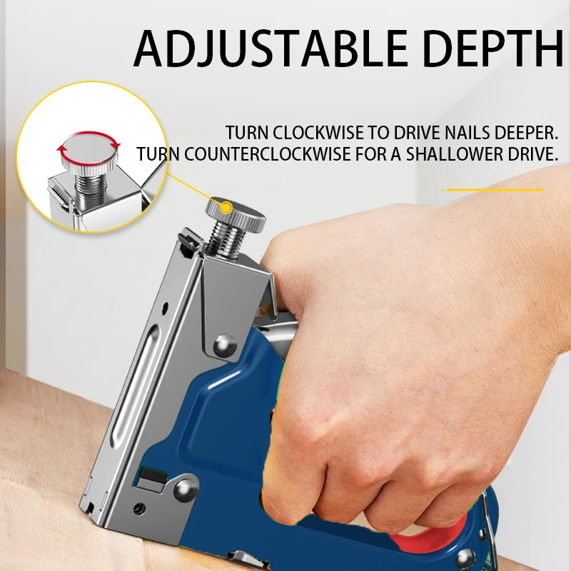 3 في 1 مسدس مسامير دباسة مع 300 ستابلز مجموعة أدوات دباسة ل الخشب النسيج دباسة إصلاح المنزل لتقوم بها بنفسك مجموعة أدوات