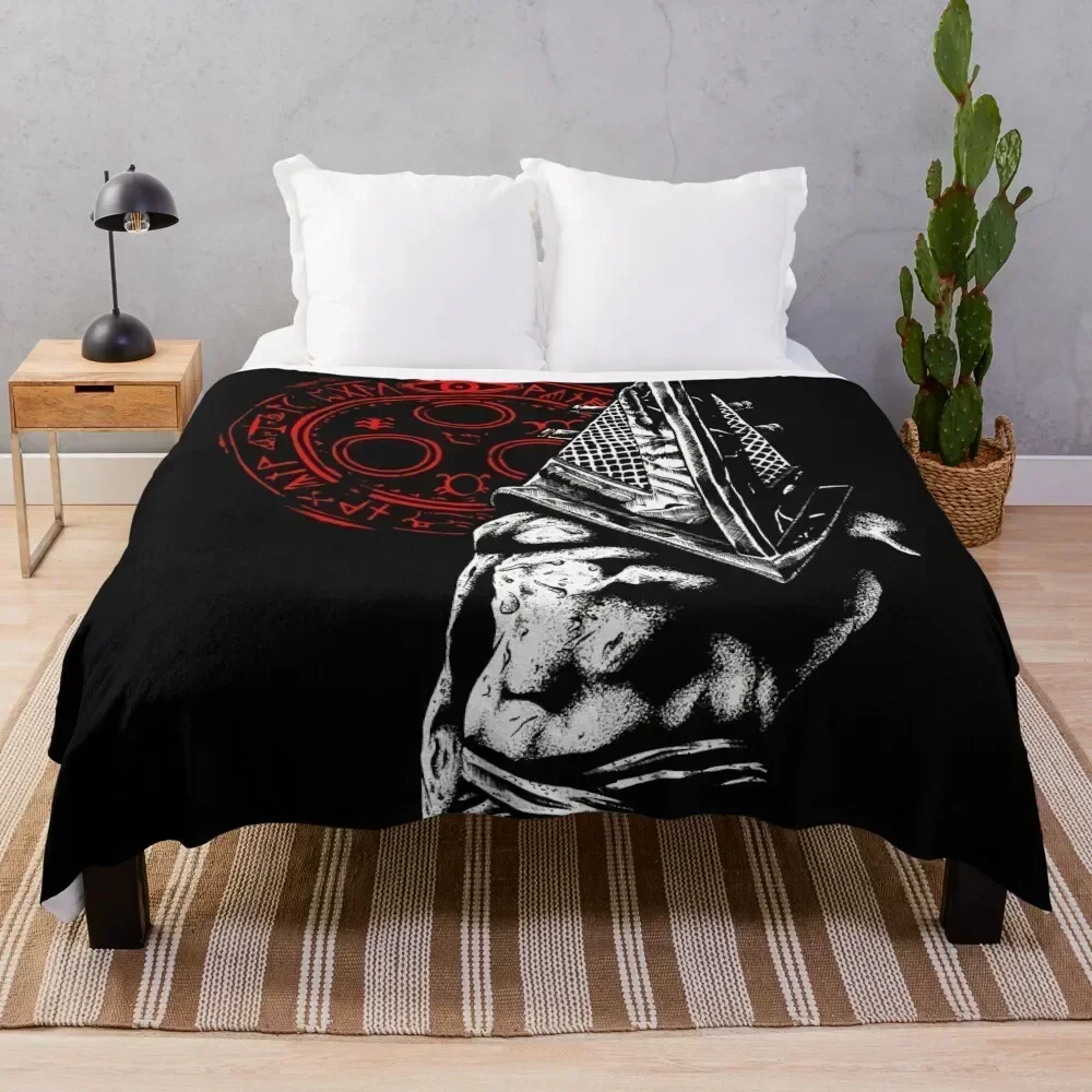 Chain link and fog Throw Blanket Cozy Home Blanket Gift for Christmas Holiday