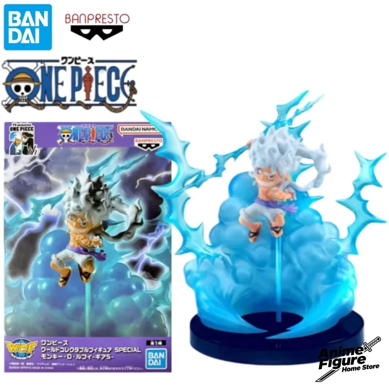 

100%Original in Stock Bandai Banpresto WCF One Piece Special Monkey D.Luffy Gear5 Anime Character Toy Model Ornaments Collection