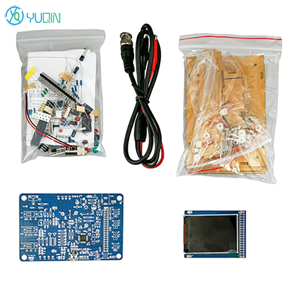 DSO138 Digital Oscilloscope Kit Electronic DIY Compatible STM32F103C8T6 Microcontroller Welding Assembly Parts