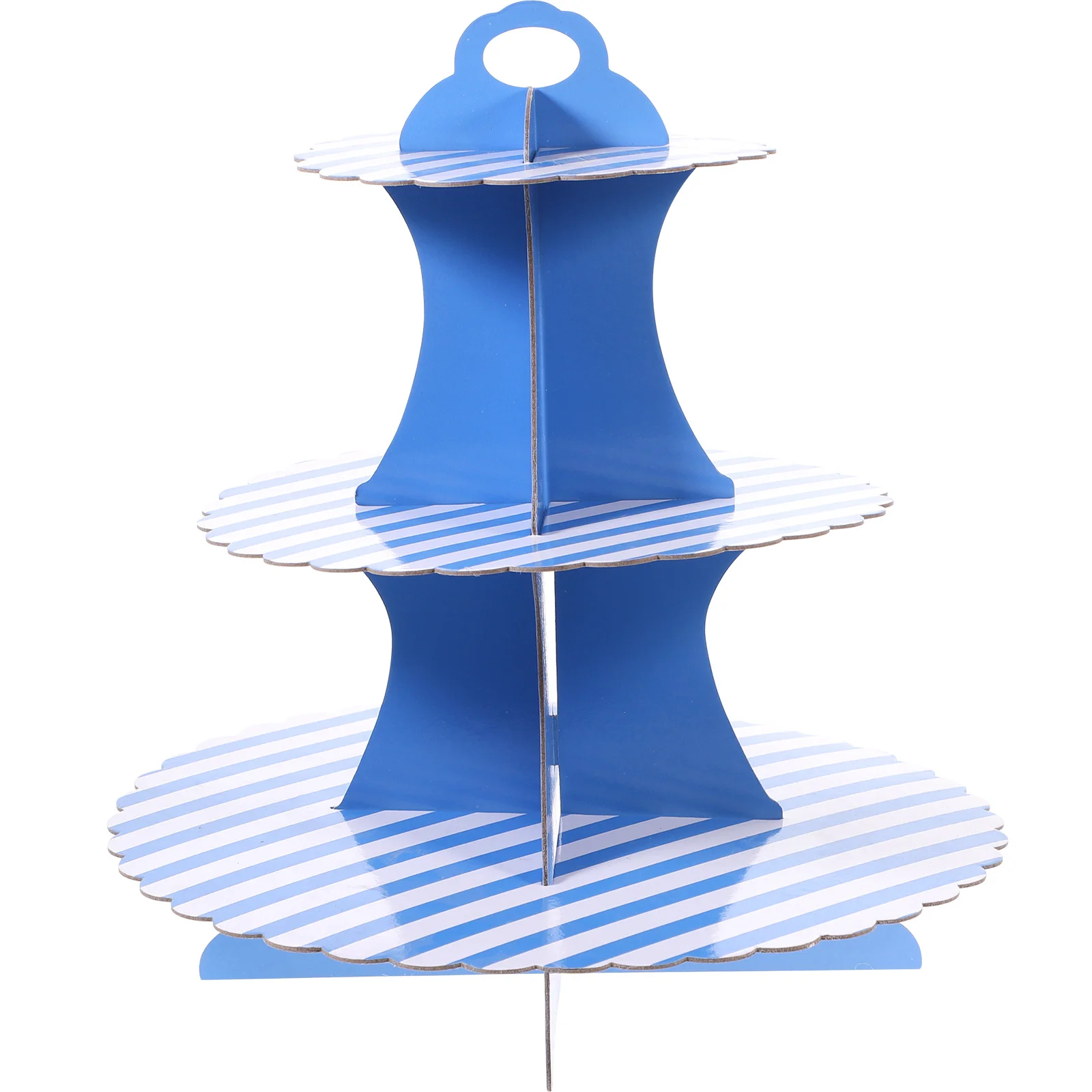 

1Set 3-Tiered Cupcake Tower Cake Stand Tiered Dessert Holder Serving Tray Birthday Wedding Cupcake Stand Cake Holder