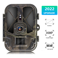 Outdoor 4K 10000mah Lithium Battery Waterproof Trail Camera HD 36MP Infrared Night Vision Motion Activated Trap Game Cam