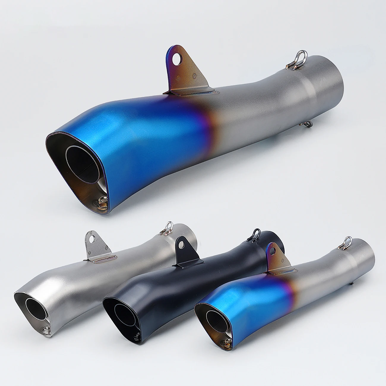 

51mm Motorcycle Racing Exhaust Pipe Universal For PCX NMAX Aerox Z400 Z250 300SR MSX125 MT07