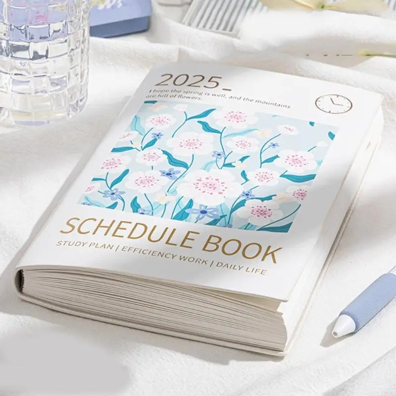 2025 Planner Appointment Notebooks Schedule Planner Notebook Journaling Notebooks Daily/Weekly/Monthly Planner