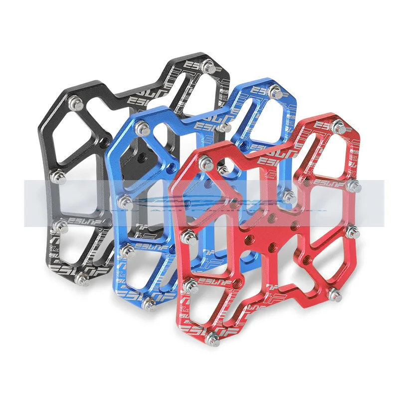 

Cycling Equipment Accessories: Mountain Bike Self-locking Tabs Bicycle Footrests, Locking Plates Cleats, Cleats, and Flat Pedals