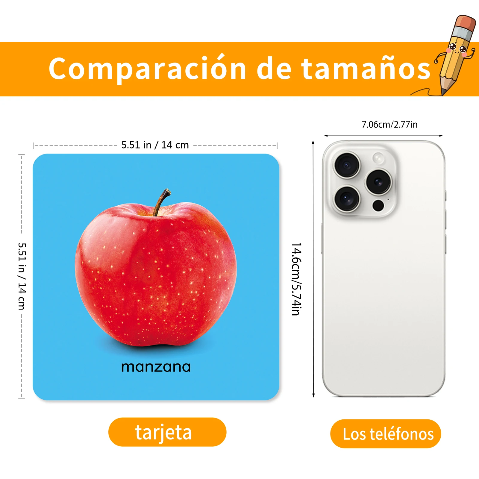 1 Set of 10 Boxes Spanish Kids Encyclopedia Learning Cards Colorful Visuals Cognitive Enhancement Enlightenment Puzzle Learning