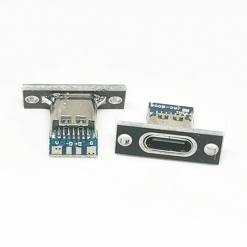 USB 3.1 Type C Female Double-sided Positive Negative Plug-in Test Board With PCB Board Type-c Connector Data Charging Port