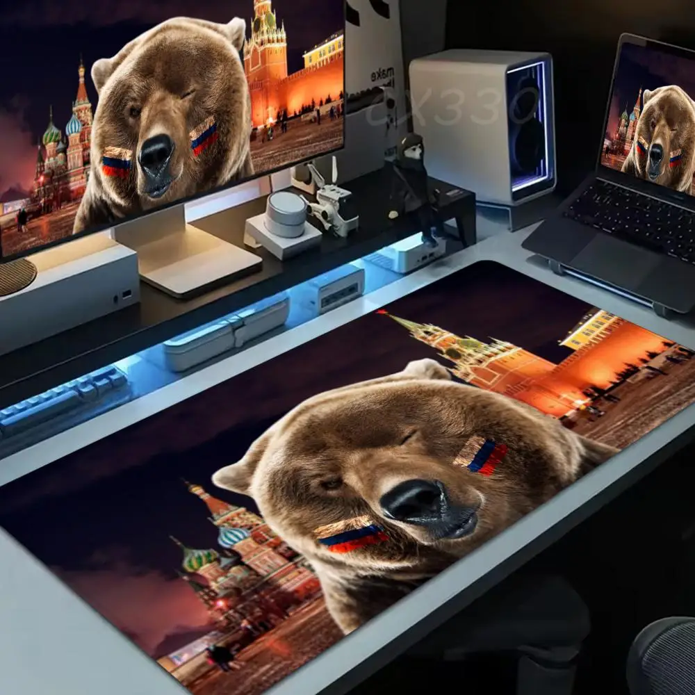 

Flag of Russia Mouse Pad Large Computer Mousepad Office 1000x500mm XXL Pc Gamer Non-slip Rubber Keyboard Deskmat