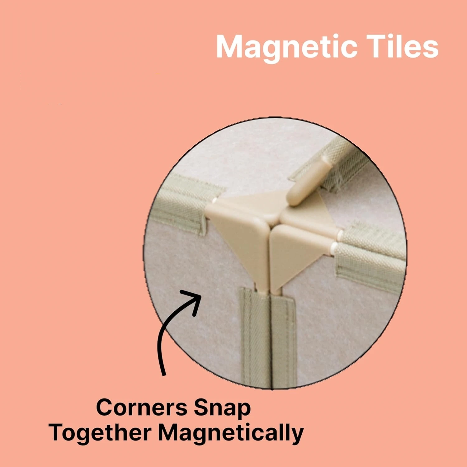 Duży zestaw domków z panelem magnetycznym z wbudowanymi magnesami do zabawek budowlanych i zabawek namiotowych