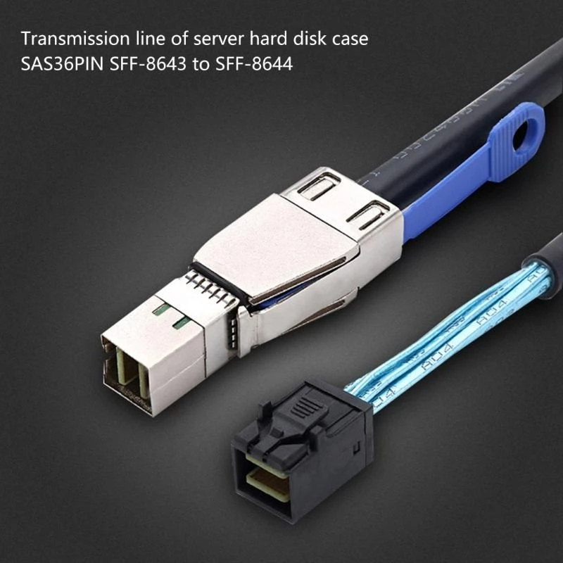  SFF-8644 to SFF-8643 Server Desktop PC Disk Array Data Cable