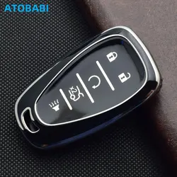 TPU Car Key Case Remote Fobs Cover Keychain For Chevrolet Camaro Cruze XL8 Malibu Equinox Blazer Trailblazer 2020 Auto Accessory
