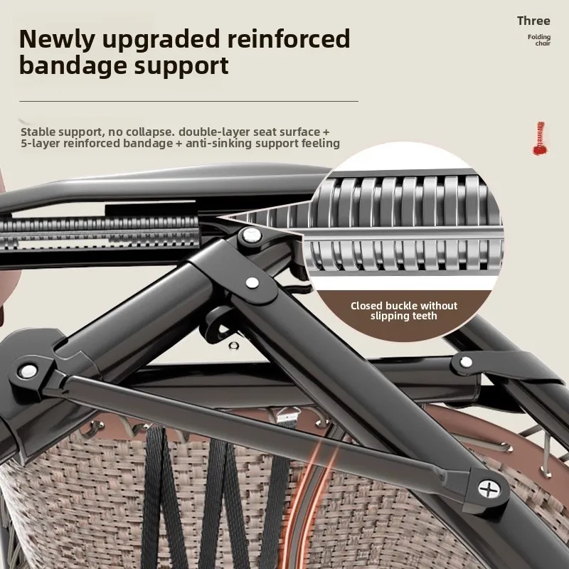 ラウンジチェア 折りたたみ式 昼休み レジャーチェア 高齢者 ビーチ昼寝椅子 ソファ 怠惰な椅子