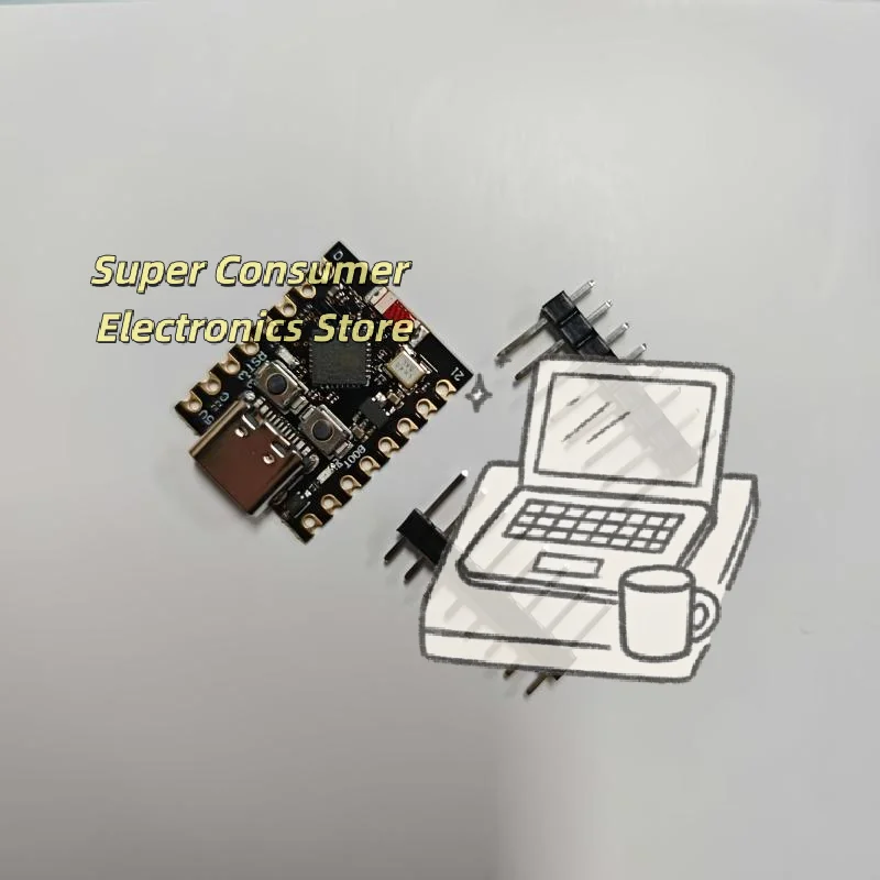 ESP32 C3 Mini Development Board Low Power WiFi BT Module 16Pin Type C 32Bit Single Core for STEM Student Electronic Experiments