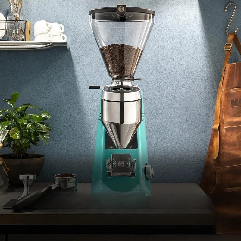 Pink blue imported Italian coffee bean grinder grinder commercial