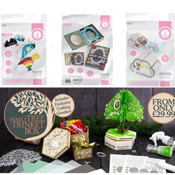 Wonderful Weather Rainbow Gift Box New Metal Craft Cutting Dies Diy Scrapbook Paper Diary Decoration Card Handmade Embossing