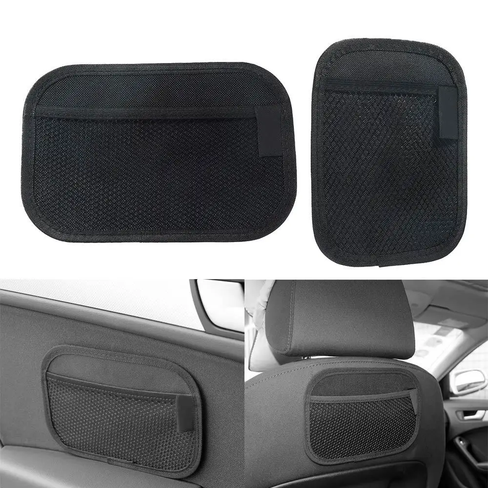 Car Styling Paste Storage Stowing Tidying Organizer Auto Interior Pocket Car Supplies Net Bag