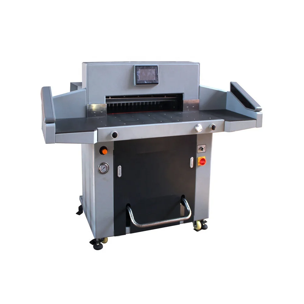 QK-H720RT Hydraulischer automatischer digitaler Papierschneider mit Beistelltisch und Luftkugel