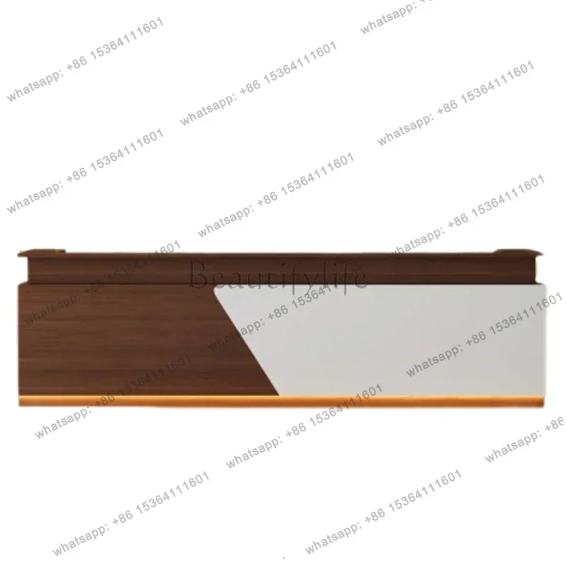 PG Nordic Beauty Reception Desk Modern Display Luxury Salon Reception Desk Vintage Office Trendy Bancone Commercial Furniture