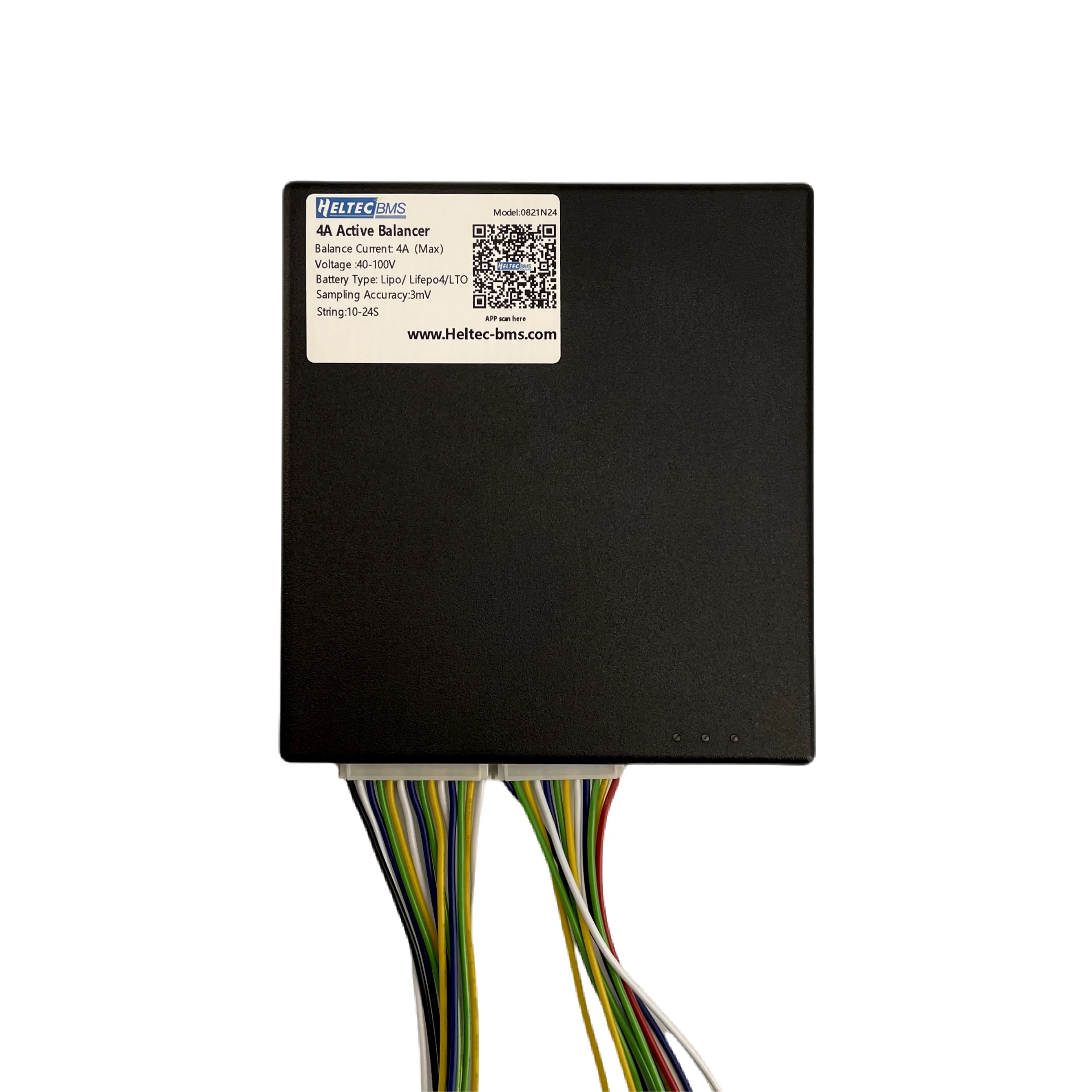 Heltec 1mv الدقة 4A موازن نشط 10S 13S 14S 16S 17S 20S 21S 22S 24S خلية Li-on Lifepo4 LTO مع تطبيق Ble
