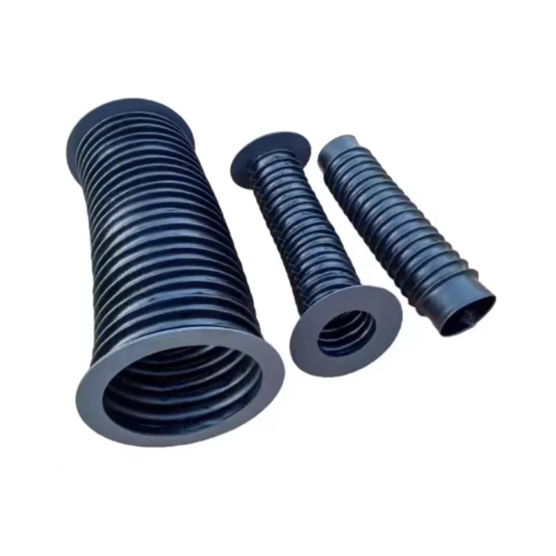 Maßgeschneiderte kreisförmige, runde, staubdichte Balgabdeckung für CNC-Maschinen