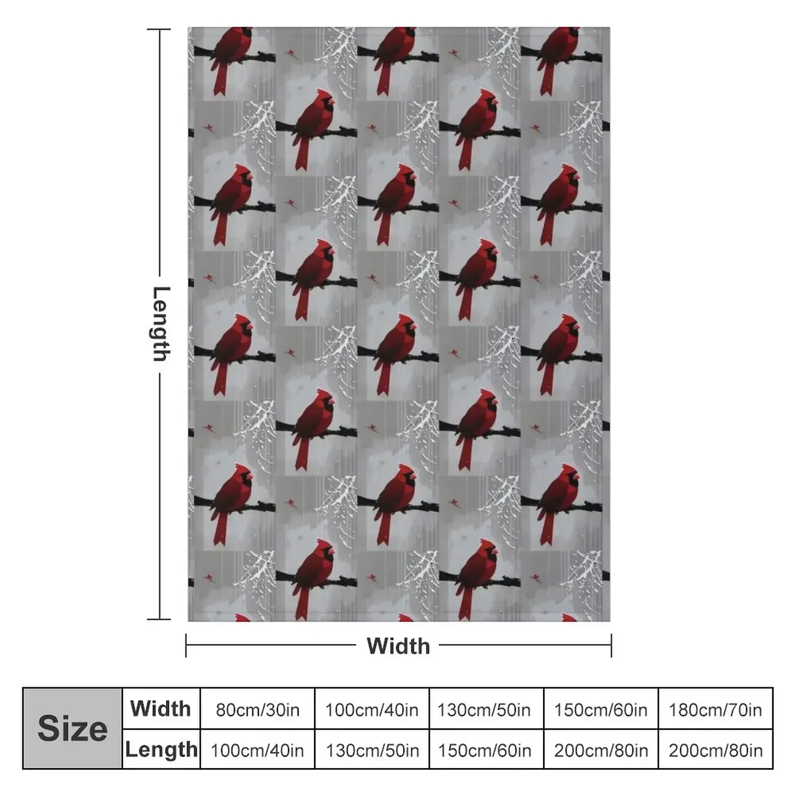 Cardinal #2 Throw Blanket Tourist Giant Sofa Sofa Throw Bed Luxury Throw decorative Blankets