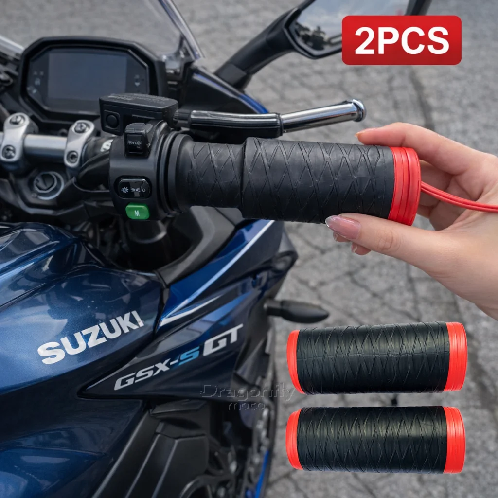 

Motorcycle Silicone Handlebar Cover For SUZUKI GSX-S1000GT GSXSGT GSXS-GT GSXS1000GT GSX-S Self Shrinking Non-Slip
