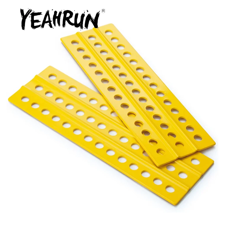 YEAHRUN Metal  Small Sand Ladder Recovery Board For 1/10 RC Crawler Car Axial SCX10 TRX4 TRX6 Simulated Decoration Tool