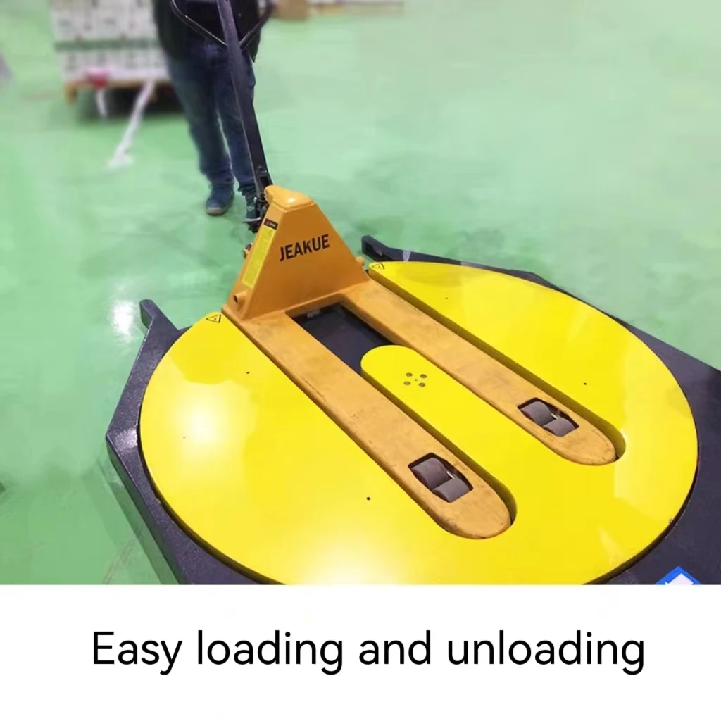 M Type Turntable Automatic Wrapping Film Stretch Wrap Machine Cutting/film Stretch Packaging Machine Custom & Bulk Order