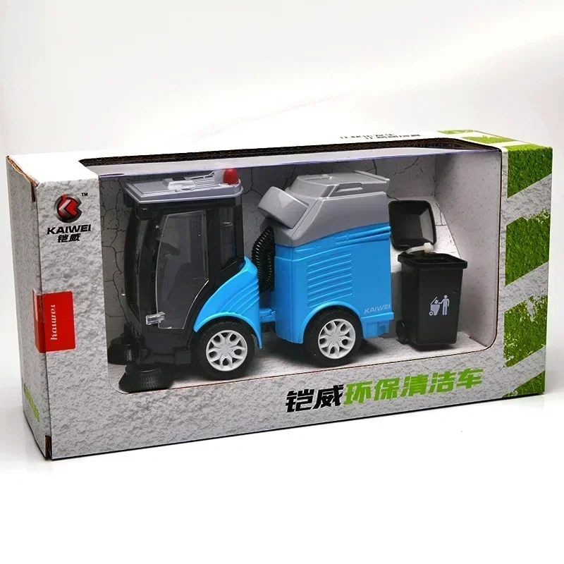 

Sound and Light Garbage Transfer Engineering Vehicle Environmental Clean Car Toy Alloy Model Trash Traffic Sanitation Truck