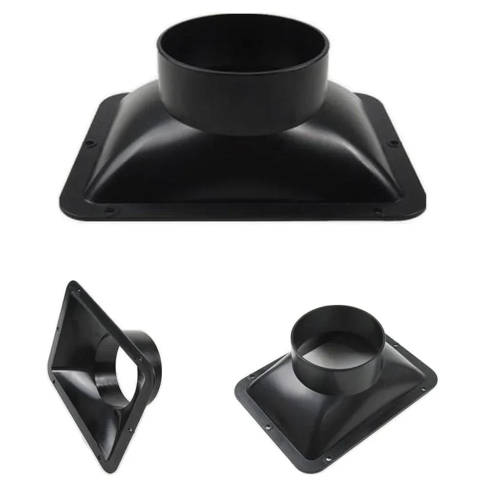 100-200MM ABS Wall Flange Connector For Ventilation Pipe Air Ducting Connection Useful Things For Home