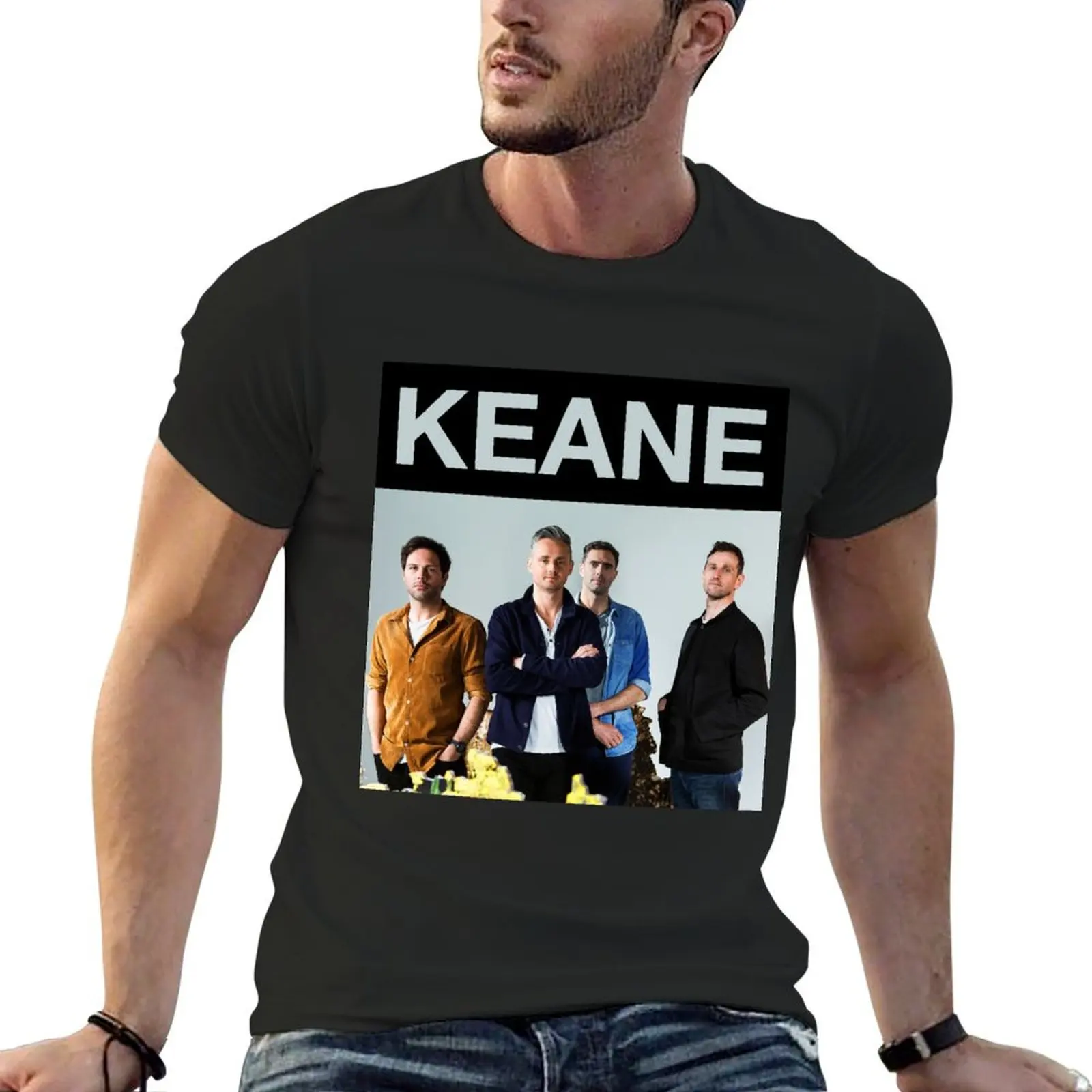 keane T-Shirt sublime man t shirt sweat vintage t shirts men tshirt