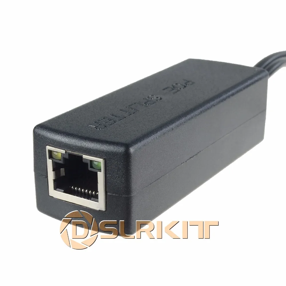 250M EXTEND PoE Kit for 4x Raspberry Pi B/B+/2/3 Micro USB 5V 2.4A /Switch 4 PoE