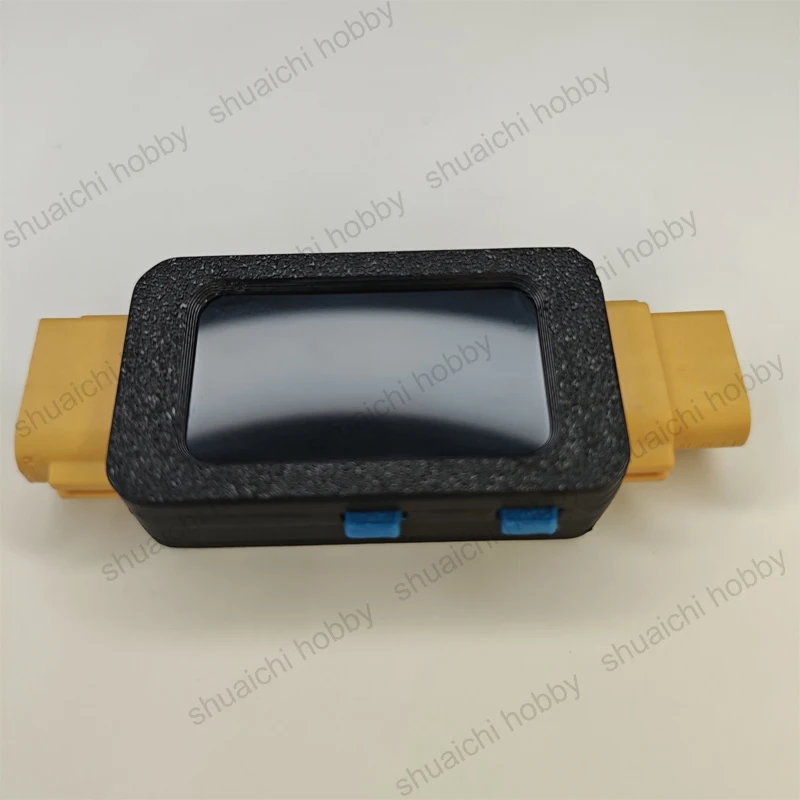 1PCS Bi-directional Power Meter XT60 Ammeter with 1.47-inch Screen Display 36V/70V Maximum Measurable Voltage for RC Model Plane