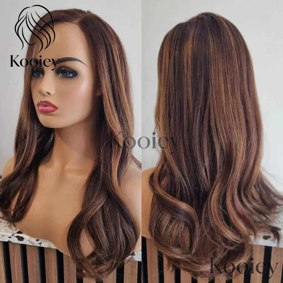 

Черно-коричневые парики из натуральных волос с шелковой основой 5x5, без клея, с осветленными узлами, предварительно выщипанные, 360/полностью кружевные парики из натуральных волос