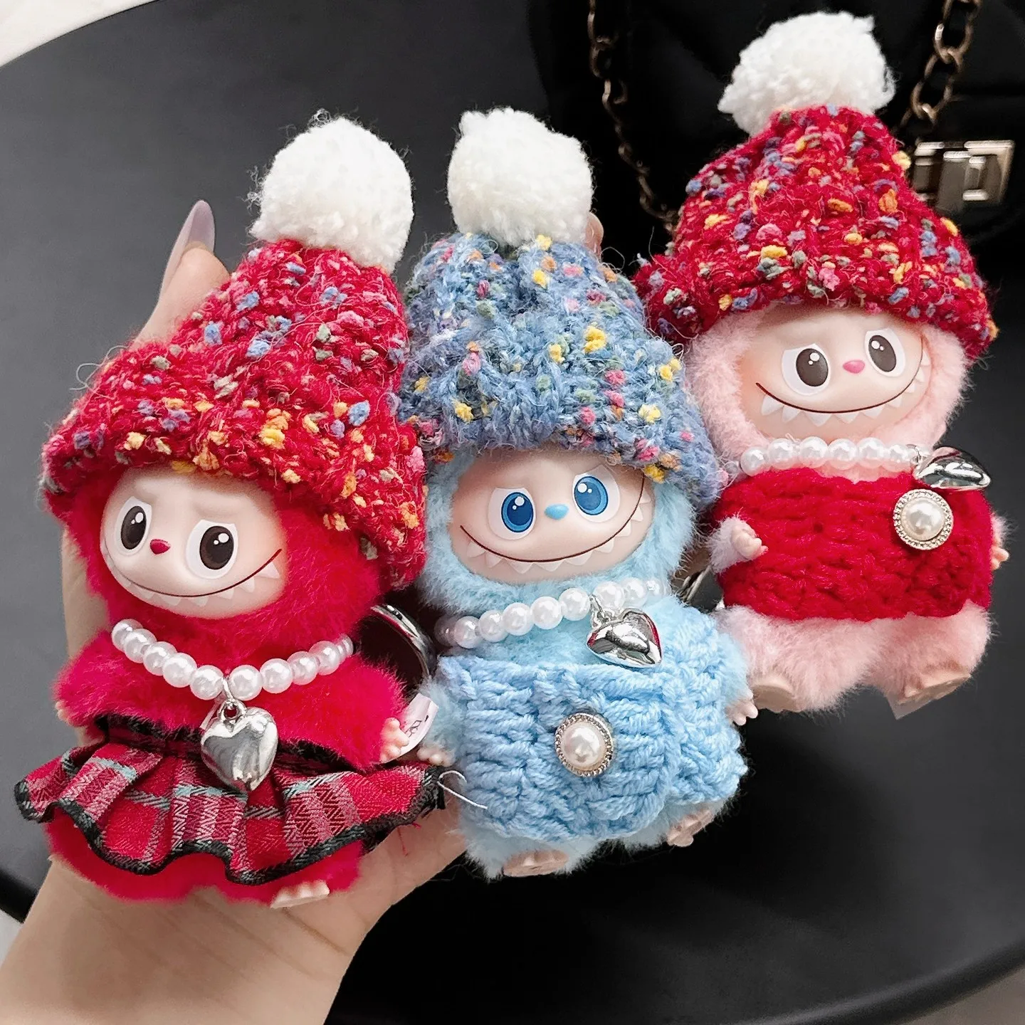 

Лидер продаж Mini Labubu4.0, мини-кукла с паролем, одежда для четырех поколений одежды для костюма, аксессуары для украшения одежды