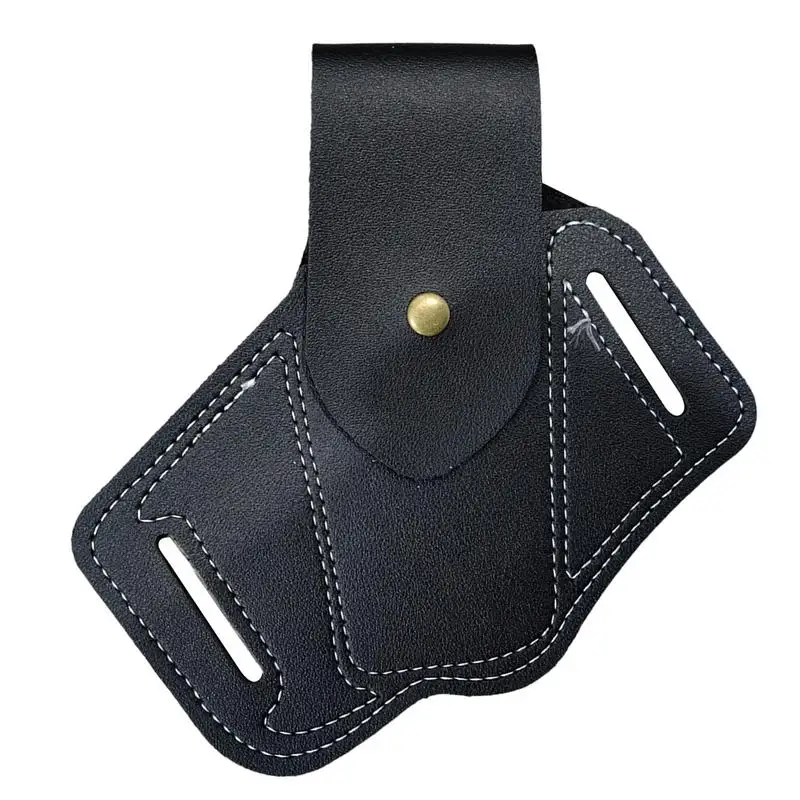 

Multitool Pouch Retro Multi-Tool Holder For Belt Belt Pouches For Men Slanted Sheath Leather Holster Outdoor Accessories