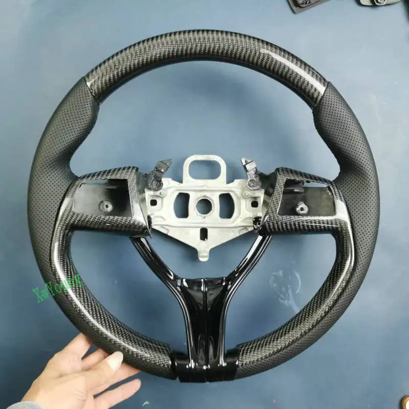 

For Maserati Ghibli Quattroporte GTS Sport Model Customized 100% Real Carbon Fiber Steering Wheel